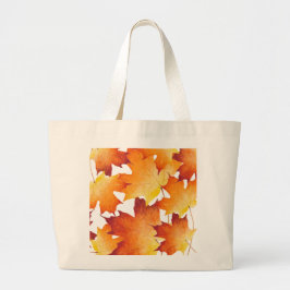 Maple par på en Jumbo Tote Tygkasse