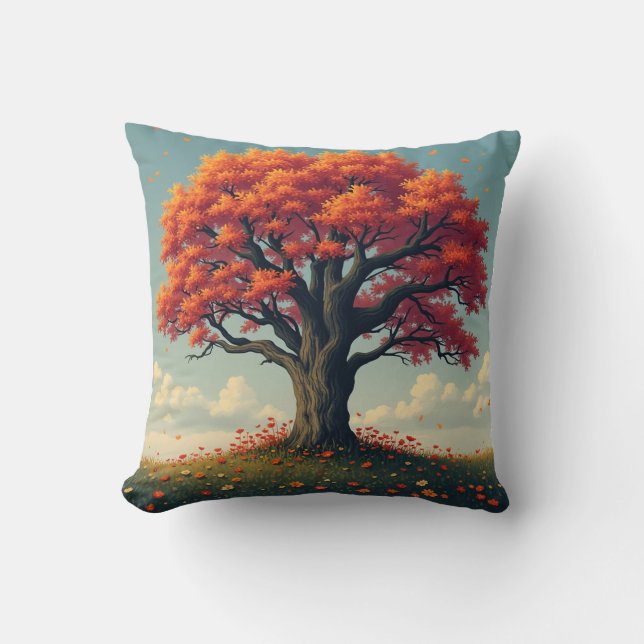 Maple Pillow Cushion Kudde (Framsida)