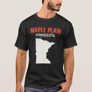 Maple Plain Minnesota USA State America Travel Min T Shirt