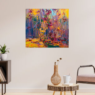 Maple Saplings oktober Tom Thomson Poster