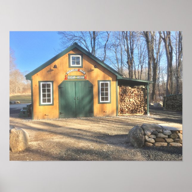 Maple Sugar House at Parmelee Farm Poster (Framsidan)