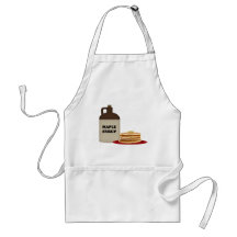 Maple Syrup and Pancakes Apron