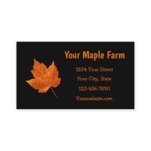 Maple Syrup Farm Orange Black Land Rustic