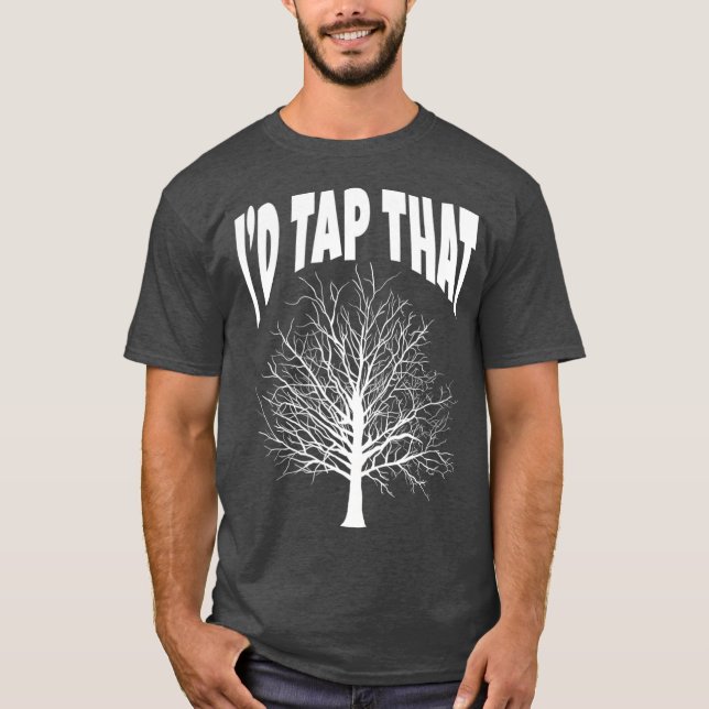 Maple Syrup Id Tap That Sugaring Sap Vermont NY T Shirt (Framsida)