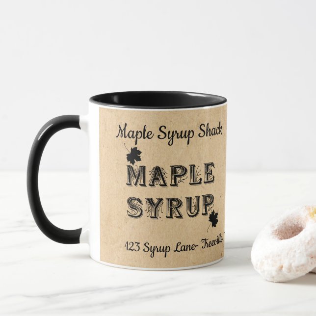 Maple Syrup Maple Business Mugg (Med munk)