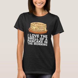 Maple Syrup Pancake Breakfast Design for a Pancake T Shirt
