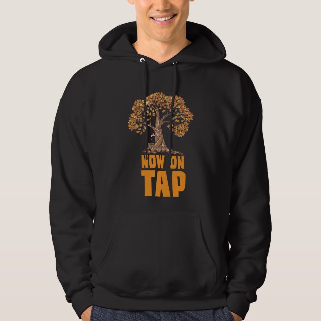 Maple Syrup Sugarmaker Träd Pancake Älskare Hoodie (Framsida)