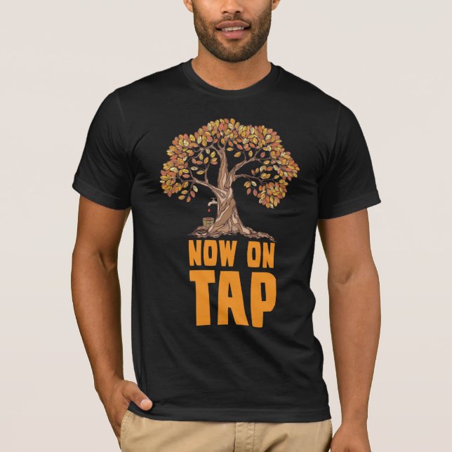 Maple Syrup Sugarmaker Träd Pancake Älskare T Shirt (Framsida)