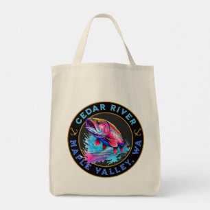 Maple Valley (Cedar River) Washington Tote Bag Tygkasse