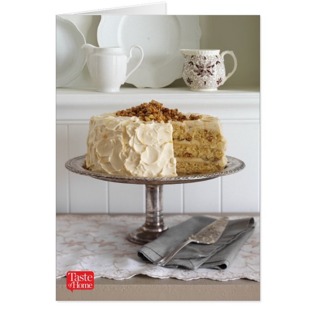 Maple Walnut Cake OBS Kort (Framsidan)