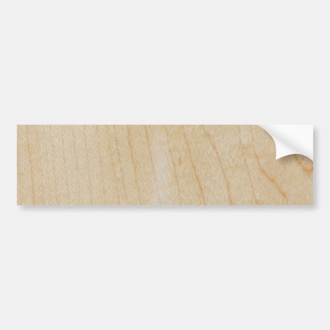 Maple wood bildekal (Framsidan)
