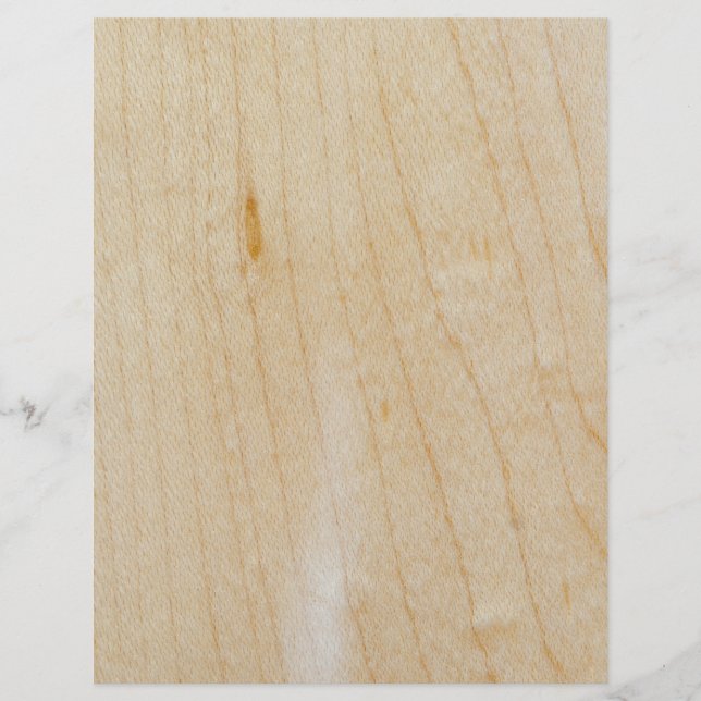 Maple wood reklamblad (Framsidan)