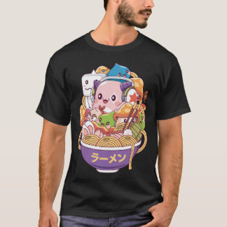 Maple World Monsters Ramen T Shirt