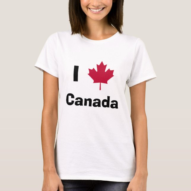 mapleleaf Kanada Tee (Framsida)