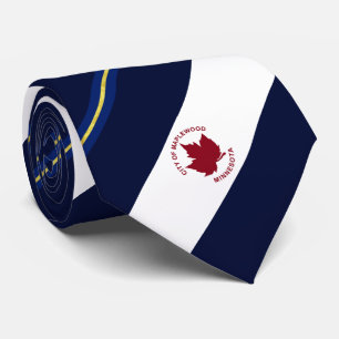 Maplewood (Minnesota) city flagga Neck Tie Slips