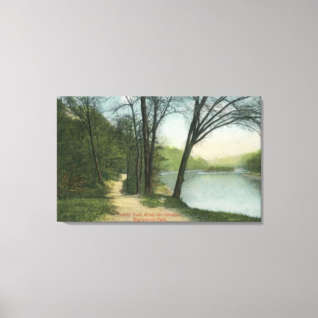 Maplewood Park Indian Trail Canvastryck (Framsida)