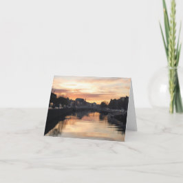 Mapp-gratulationskort - Dublin, Irland Kort