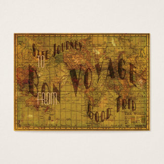 Mappa mina resvägar visitkort