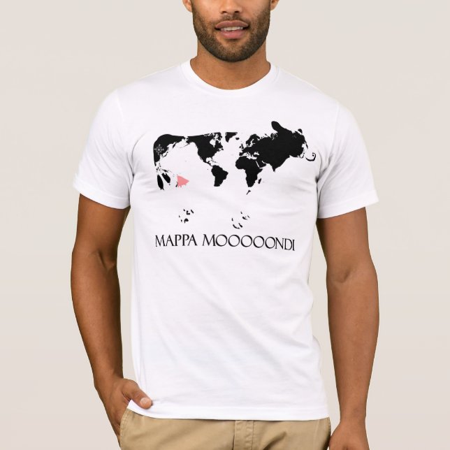 Mappa Mooooondi Tee Shirt (Framsida)