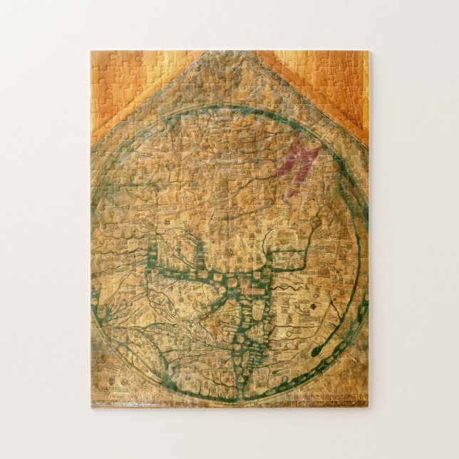 Mappa Mundi, 1290 Pussel (Vertikal)