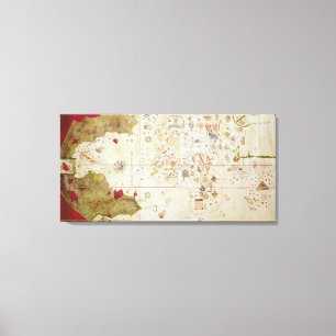Mappa Mundi, 1502 Canvastryck