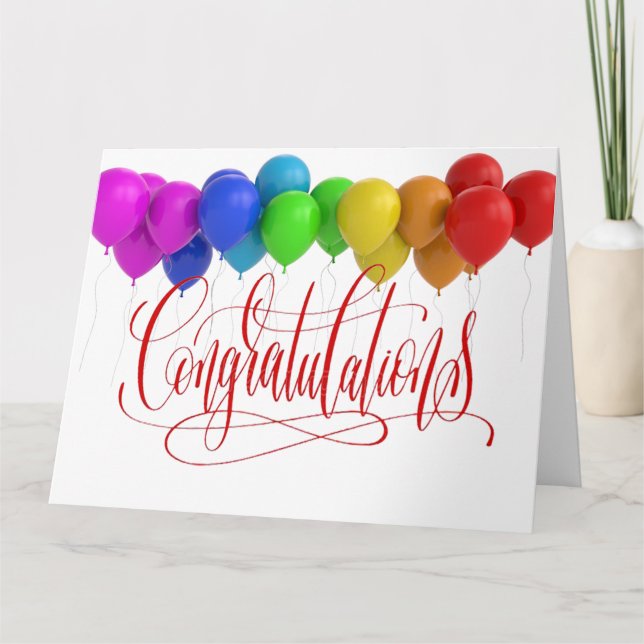 Mappat-gratulationskort Kort (Framsida)