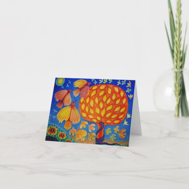 Mappat-gratulationskort Kort (Framsida)