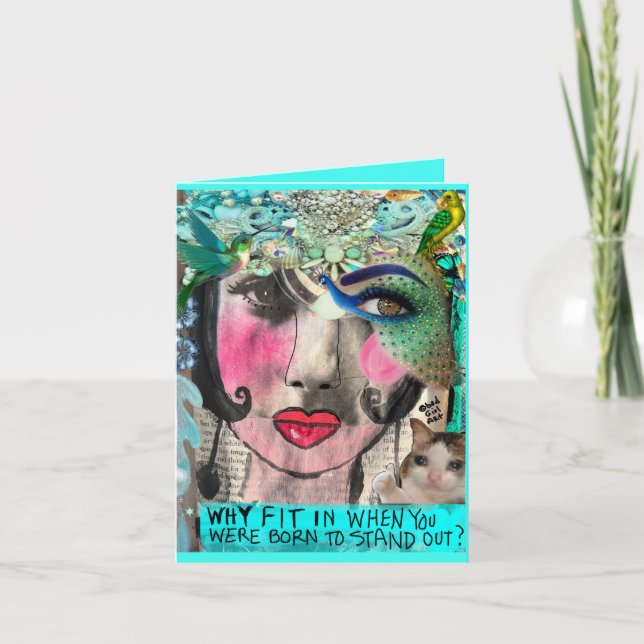 Mappat-gratulationskort Kort (Framsida)