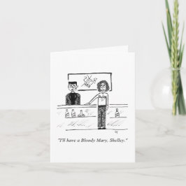 Mappat gratulationskort (tomt inuti) kort