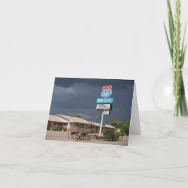 Mappat Greeting Card - Route 66, Kalifornien Kort