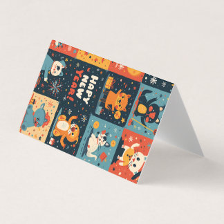 Mappat kort för nytt år