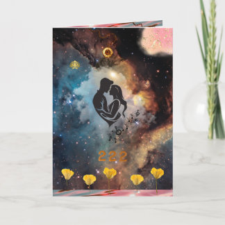 Mappat Soul Kärlek-anslutningsportal 1 Tack Kort