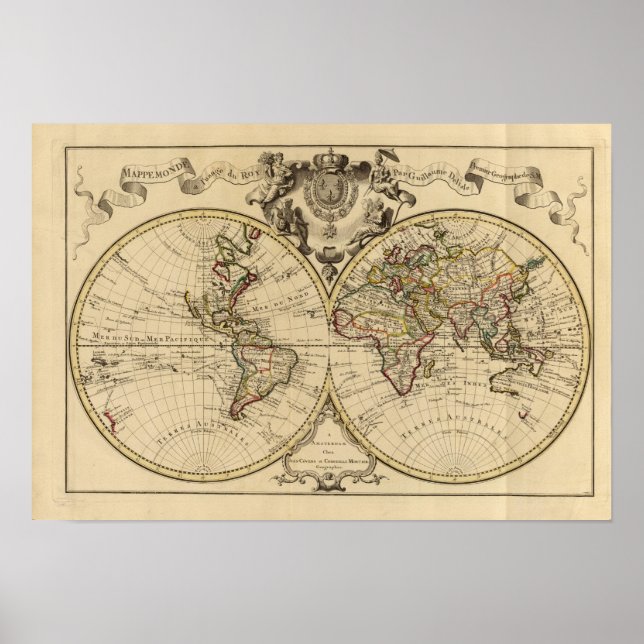 Mappemonde Poster (Framsidan)