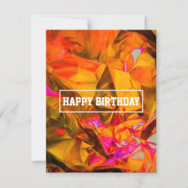 mappens multifärgad-födelsedagskort