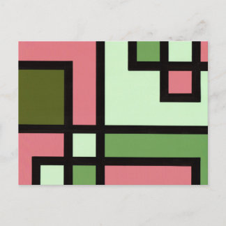 mapper #5 ポストカード 抽象画 モダン 幾何学 vykort