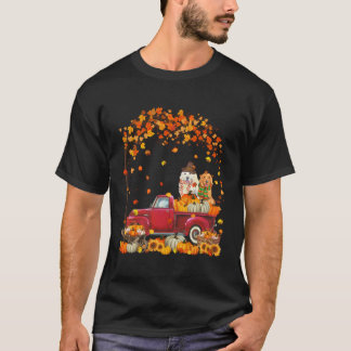 Mappeth Golden Retriever Autumn Fall Pumpkin Lastb T Shirt