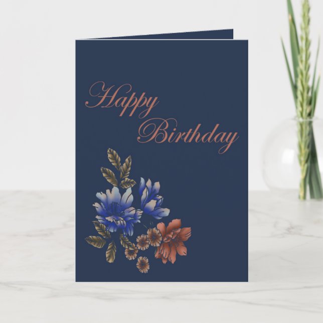 Mappkort för Grattis på födelsedagen Mor Tack Kort (Framsida)