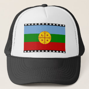 Mapuche flagga keps