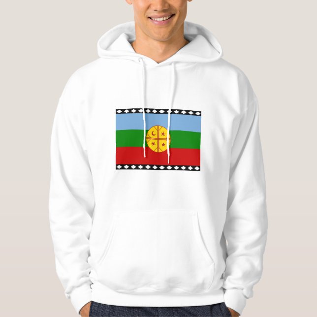 Mapuchesen, Chile Sweatshirt Med Luva (Framsida)