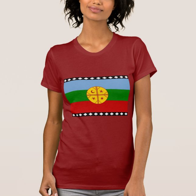 Mapuchesen, Chile Tee Shirt (Framsida)