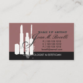 Maquillage chic Makeup Artist Cosmetolog MUA Visitkort