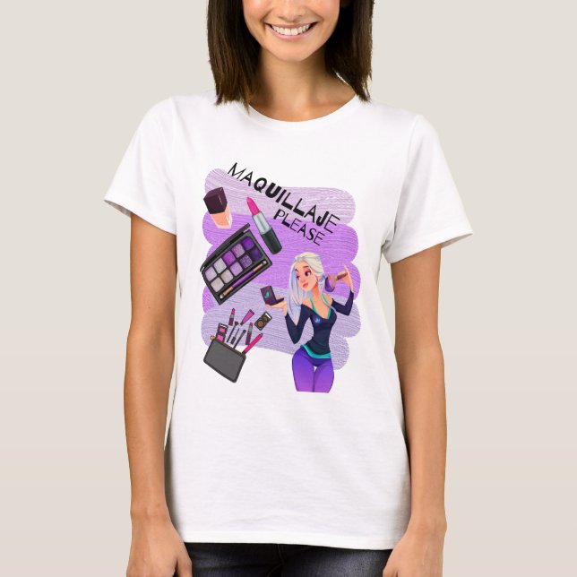 MAQUILLAJE PLEASE T SHIRT (Framsida)