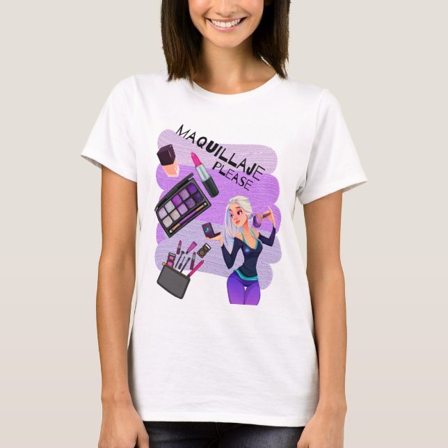 MAQUILLAJE PLEASE T SHIRT (Framsida)