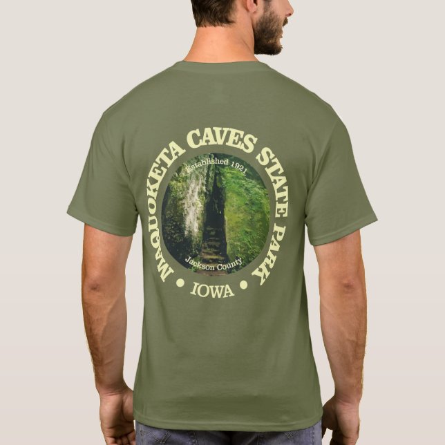 Maquoketa Caves SP T Shirt (Baksida)