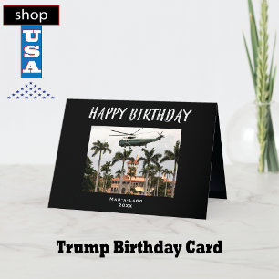 Mar-a-Lago Trump 🎉 Funny 40th Birthday Card Inbjudan