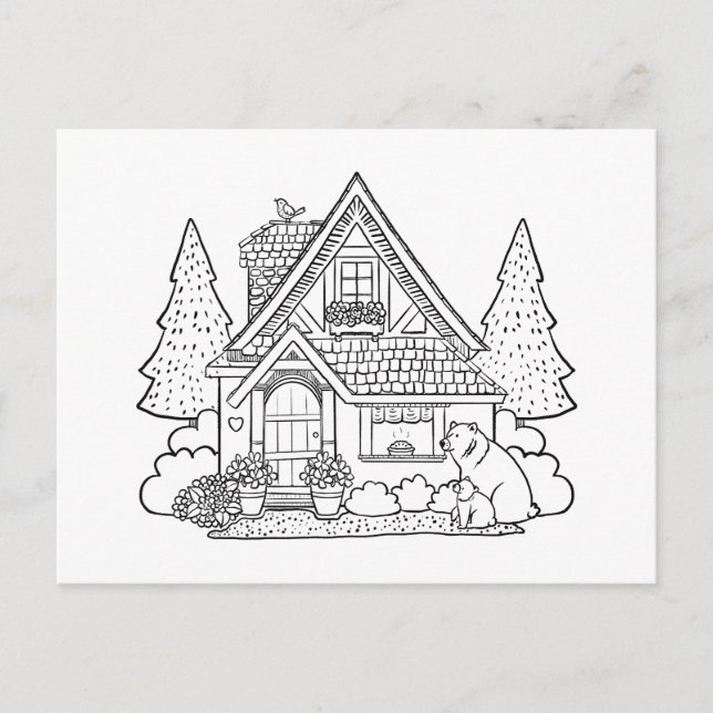 Mar House Helg Vykort (Framsida)