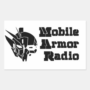 MAR Sticker Rektangulärt Klistermärke