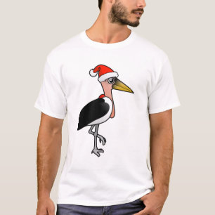 Marabou Stork Santa T-shirt