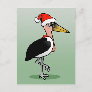 MarabouStork Santa Helg Vykort