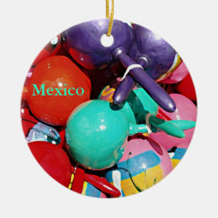 Maracas Julgransprydnad Keramik